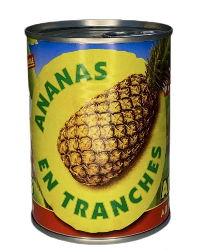 Mont Pelé - Ananas en tranches