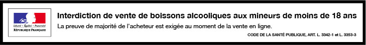 Vente d'alcool interdite au mineurs de moins de 18 ans