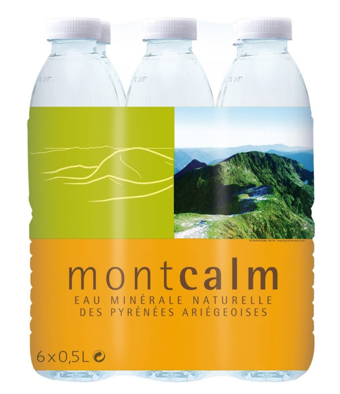 Montcalm - Pack Eau minérale naturelle 6x50cl