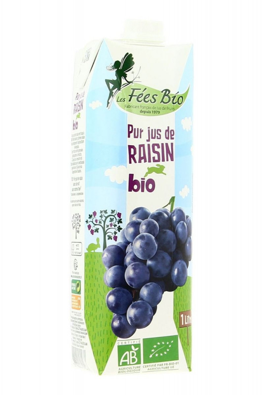 Les Fées Bio - Jus de Raisin Bio