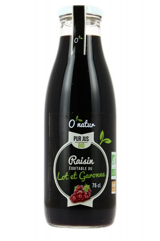 O Natur - Pur Jus de Raisin Bio