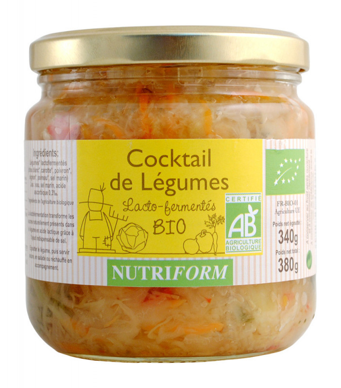 Nutriform - Cocktail De légumes lacto-fermentés Bio