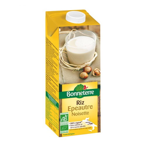 Bonneterre - Boisson Épeautre Riz Noisettes Bio