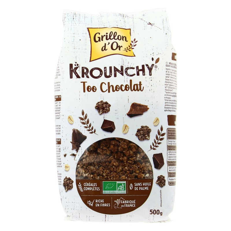 Grillon d'Or - Krounchy Too Chocolat Bio
