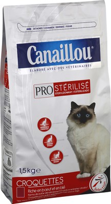 Canaillou - Croquettes pour chat stérilisé