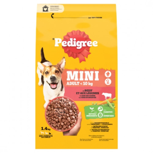 Pedigree - Croquettes Bœuf et Légumes pour chien adulte
