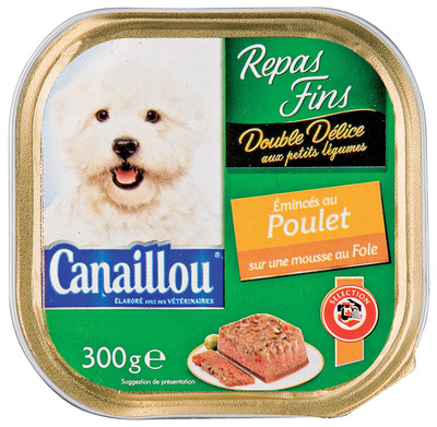 Canaillou - Emincés au poulet sur une mousse au foie