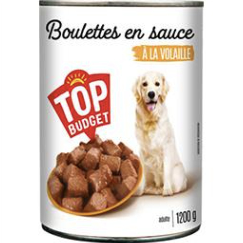 Top Budget - Boulettes en sauce à la volaille