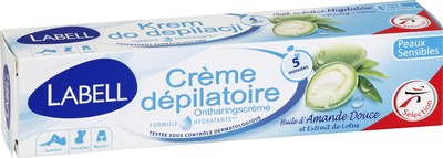 Labell - Crème dépilatoire peaux sensibles
