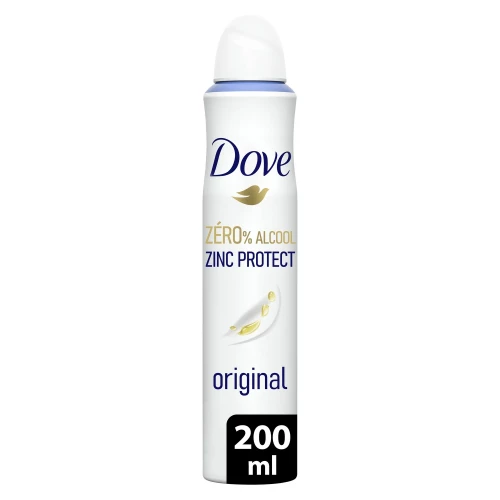 Dove - Déodorant ZERO ZINC ORIGINAL