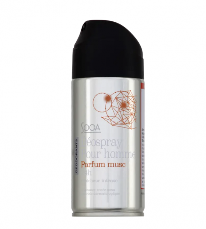 Sooa - Déodorant spray homme musc