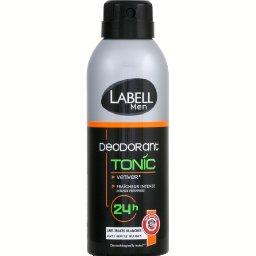 Labell - Men - Déodorant Tonic vétiver fraîcheur intense