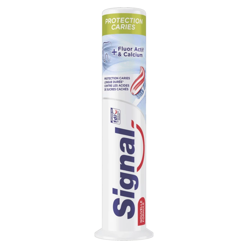 Signal - Dentifrice protection caries