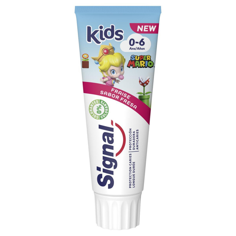Signal - Dentifrice enfant Super Mario fraise 0-6 ans