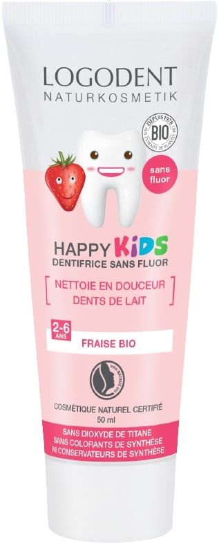 Logona - Dentifrice pour enfant à la Fraise Bio