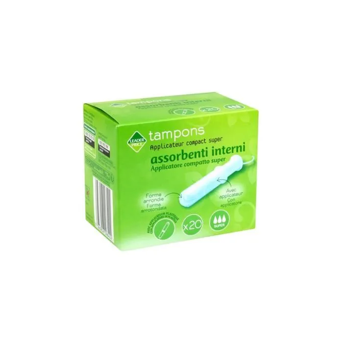 Leader Price - Tampon avec appli Super X20