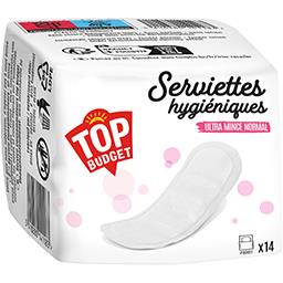 Top Budget - Serviettes ultra mince normal