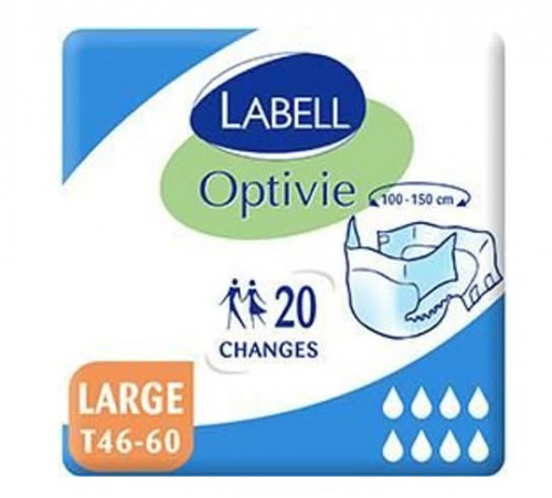 Labell - Changes OPTIVIE Large T46-60 x20