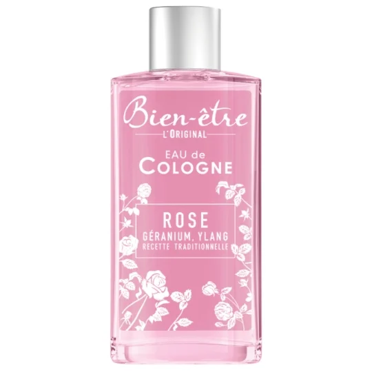 Bien-être - Eau de cologne Rose Géranium & Ylang-ylang