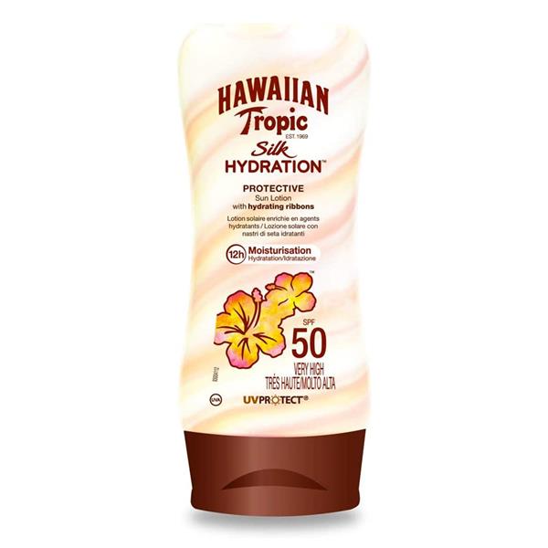 Hawaiian Tropic - Lait protecteur hydratant SPF50