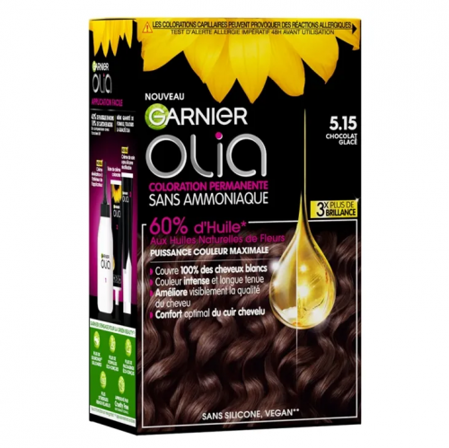 Garnier - Coloration cheveux Olia n°2.0 Noir diamond