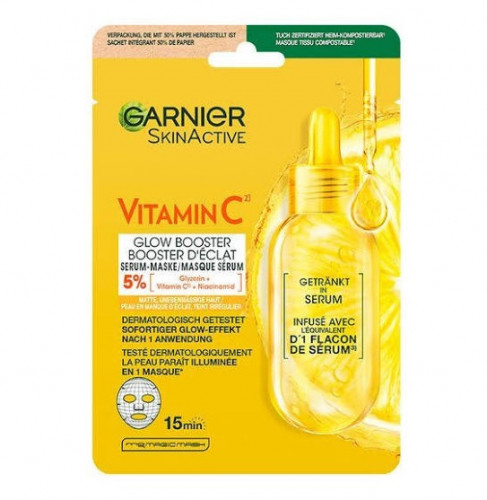 Garnier - Masque tissu Skin Active vitamine C