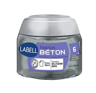 Labell - Gel coiffant fixation béton