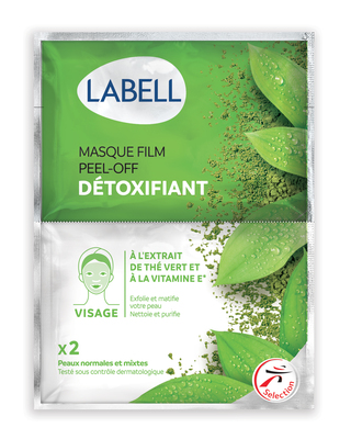 Labell - Masque bi-dose purifiant peel off