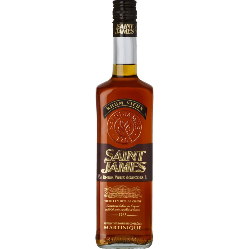 Saint James -  Rhum agricole vieux 42°