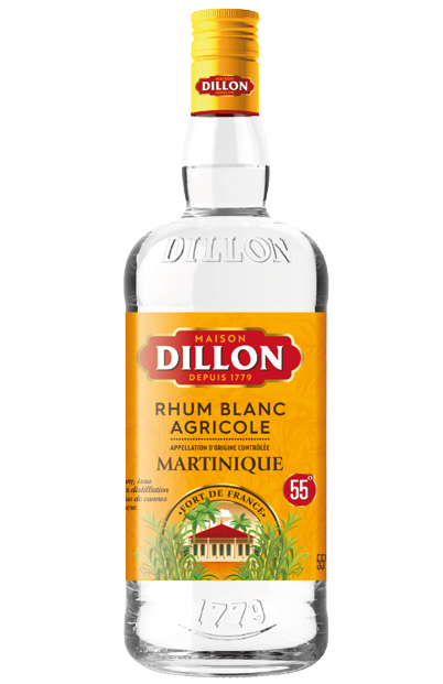 Dillon -  Rhum blanc 55° 50cl
