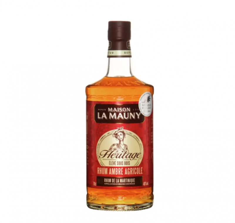 La Mauny - Rhum ambré HERITAGE 1749 40%