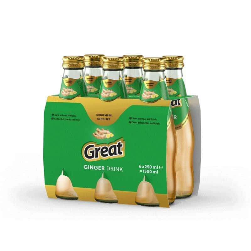 Great - Boisson au ginger   6x25cl