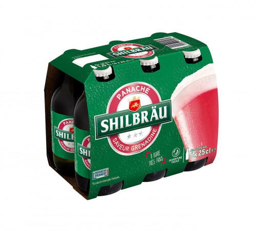 Shilbräu - Panaché grenadine 6x25cl