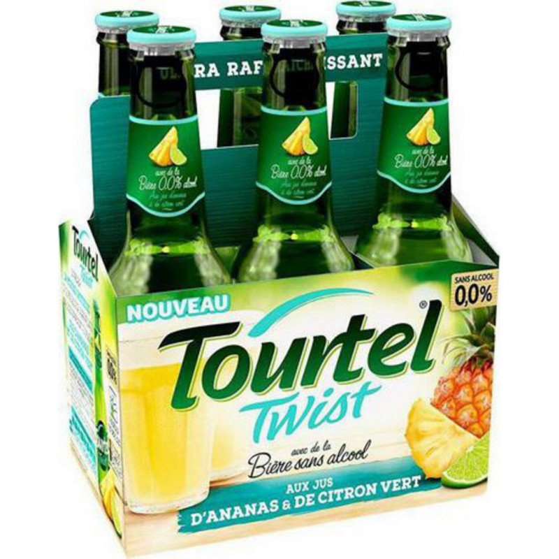 Tourtel - Bières sans alcool ananas/citron