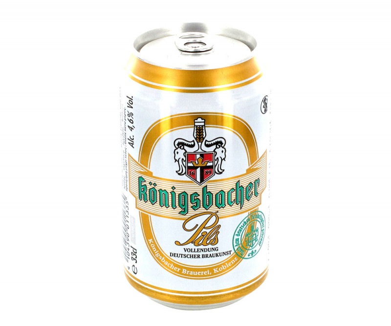 Konigsbacher pils - Bière blonde 4 6°