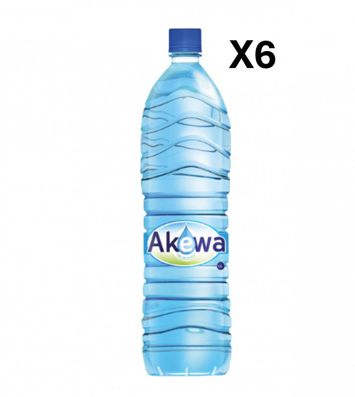 Akwa - Eau de source 6x1,5L
