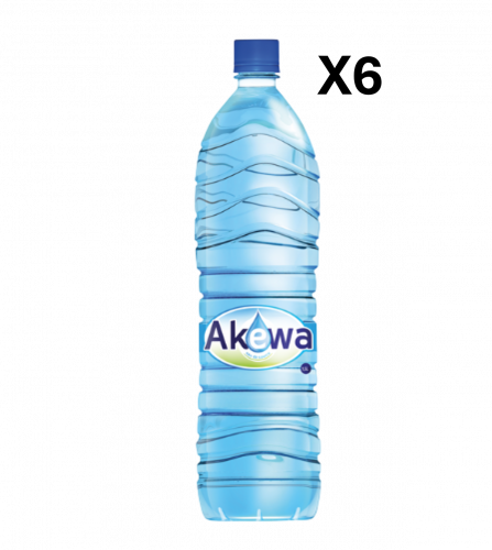 Akwa - Eau de source 6x1,5L