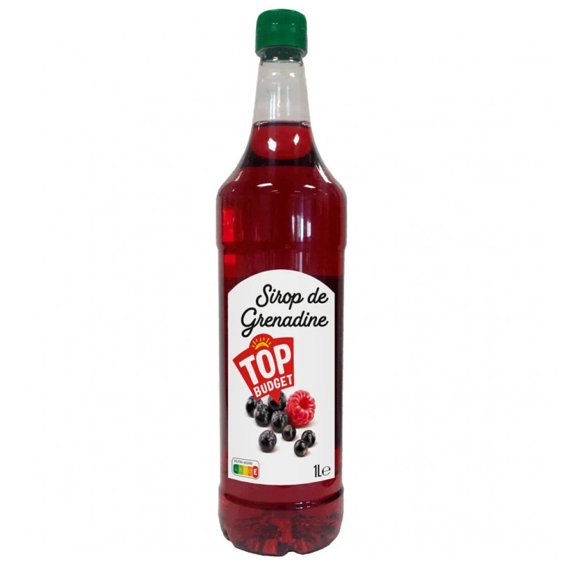 Top Budget - Sirop de grenadine