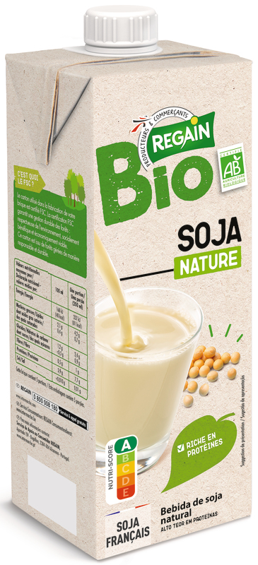 Regain Bio - Boisson au soja nature