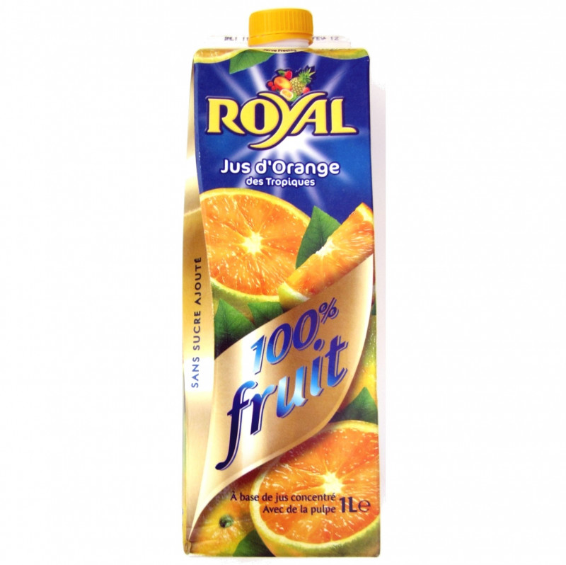 Royal - Jus d'orange caraibes 1L