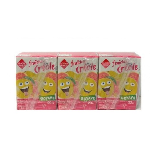 Fraicheur Créole - Boisson goyave 3x20cl