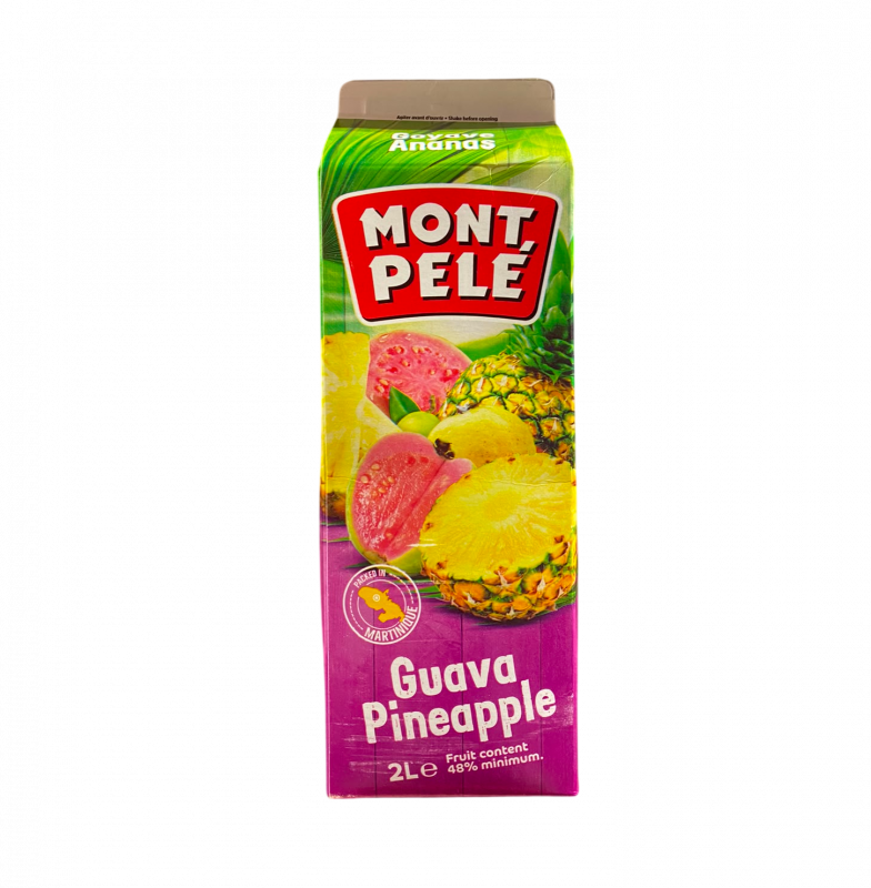 Mont Pelé - Boisson goyave/ananas 2L