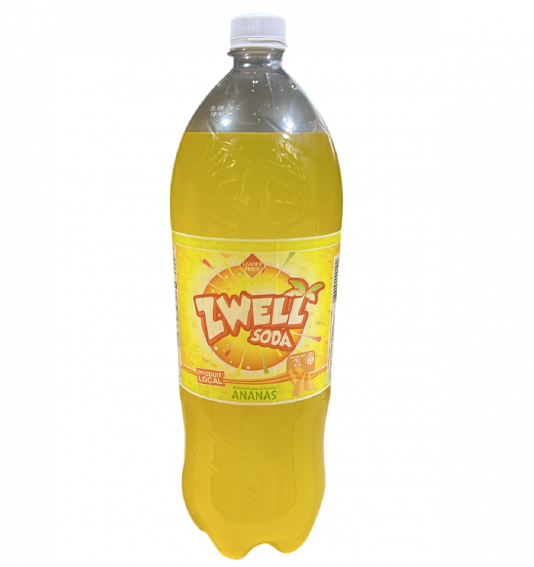 Zwell - Soda ananas 2L