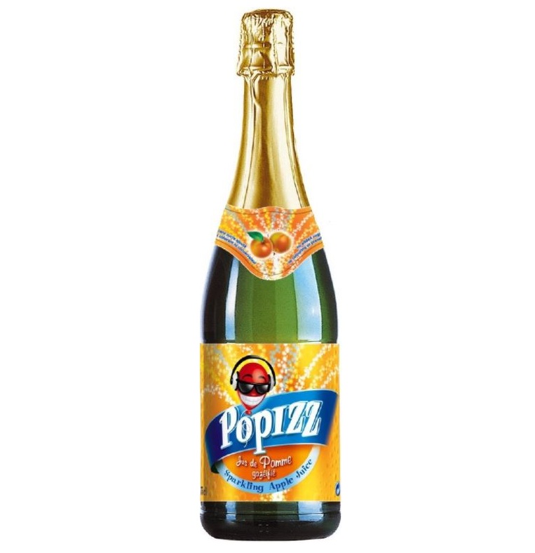 Popizz - Jus de pomme gazéifié 75cl
