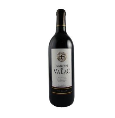 Baron de Valac, vin rouge 11%