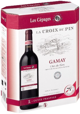 La croix du Pin - Vin rouge - Gamay