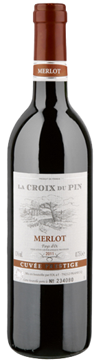 La Croix du Pin - Vin rouge IGP - Merlot