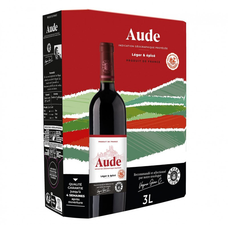 Expert Club - IGP Aude, vin rouge