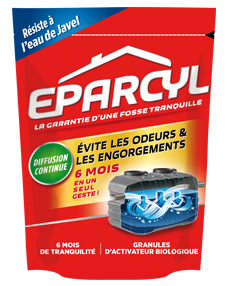 Eparcyl - Granules fosse septique odeur & engorgement