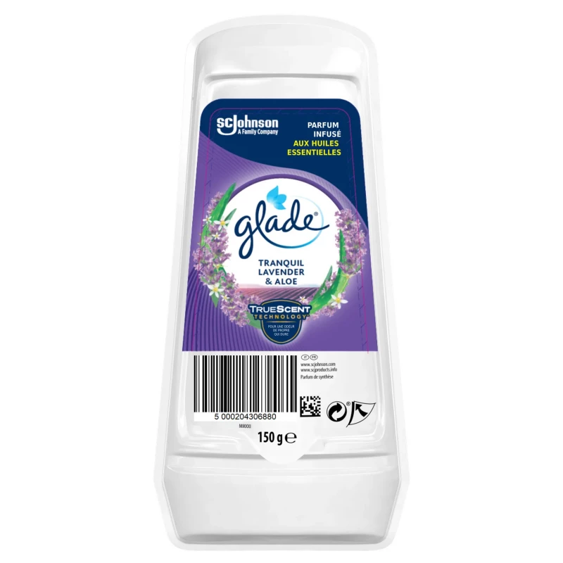 Glade - Gel désodorisant Lavande & aloe